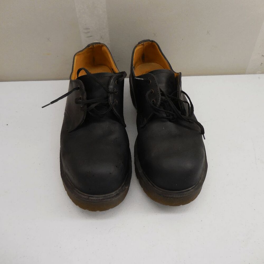 Vintage‎ Dr. Martens Mens Black Original Made In England Oxford Shoes Size 8 90s